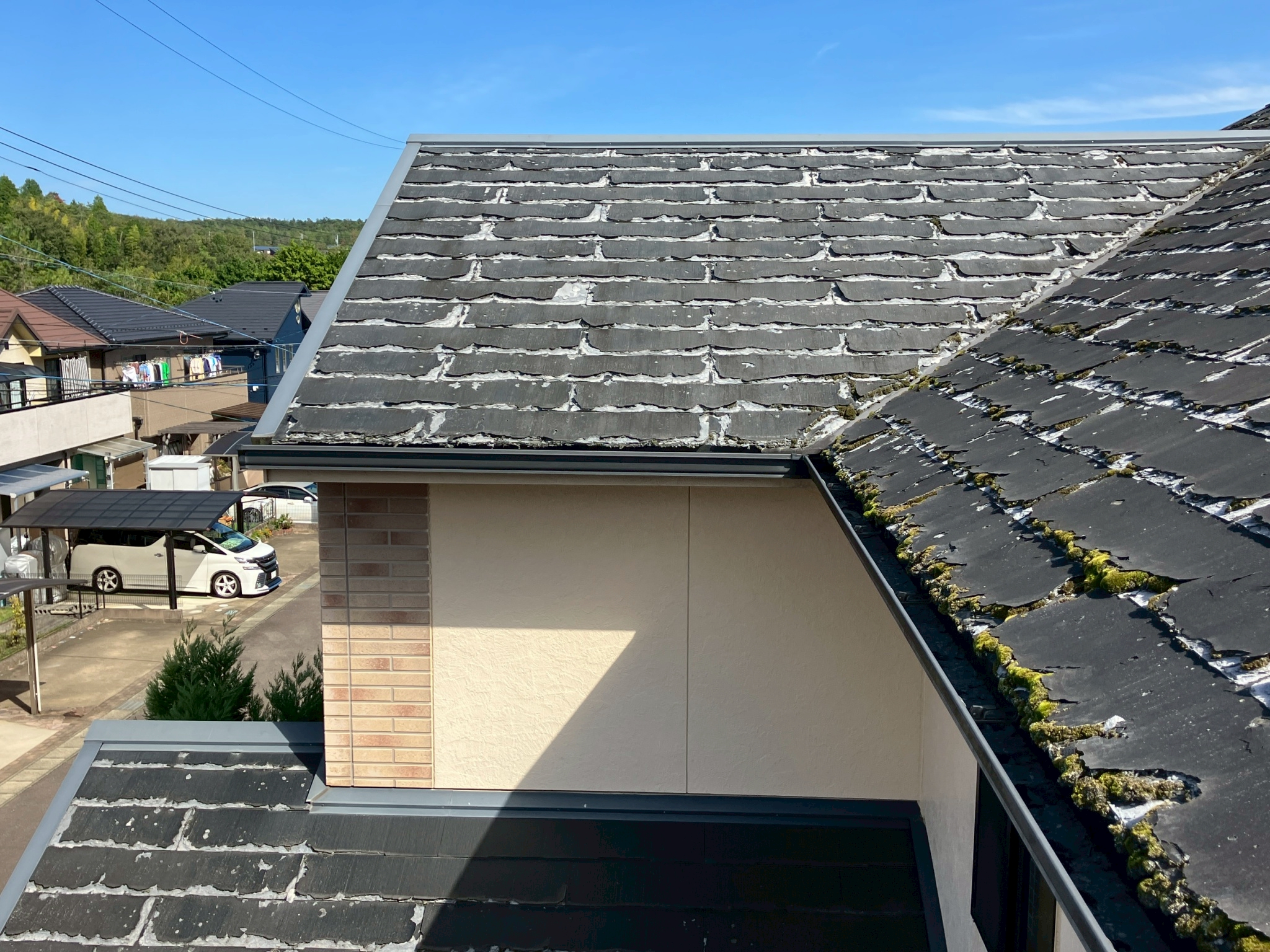 各務原市｜2000年前後建築の住宅で拡大中！パミール屋根の劣化問題の実例